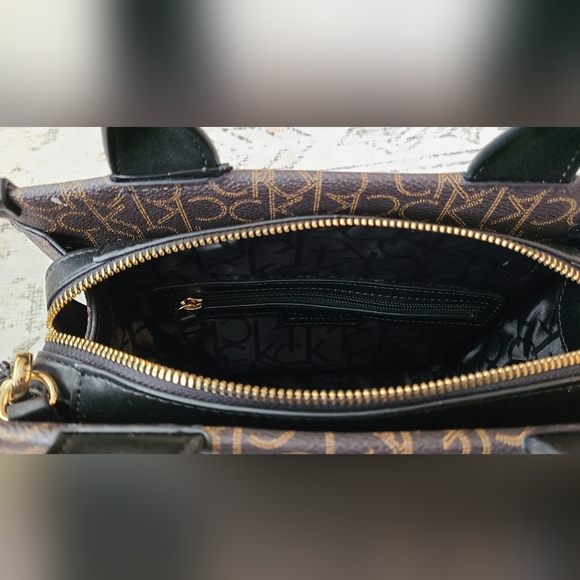 Calvin Klein Signature Nyra Satchel - Picture 5 of 8